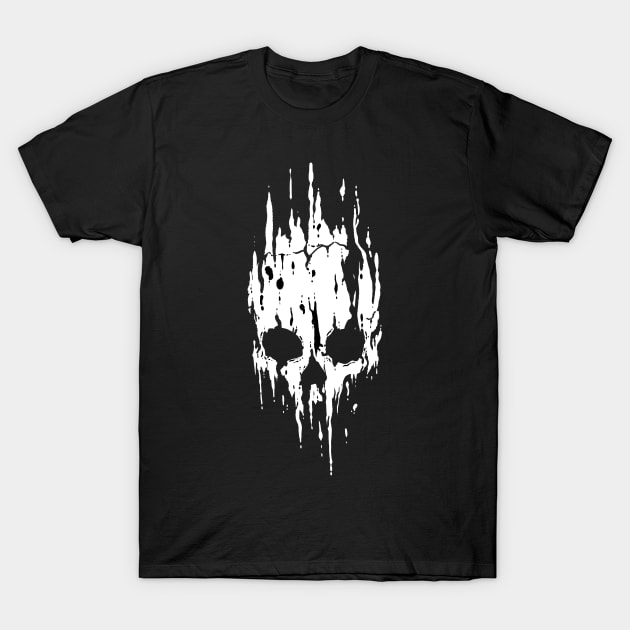 Melt Skull T-Shirt by Greynvi